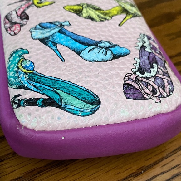 DISNEY Pink and Purple Key & Card Holder - Picture 11 of 13